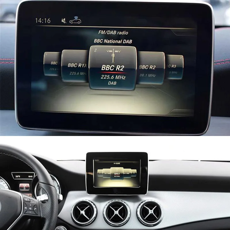 Best 10.25" Android monitor for Benz GLA CLA A Class W176 CLA 45 200 250 2016 to 2017 touch screen GPS Navigation multimedia player 0