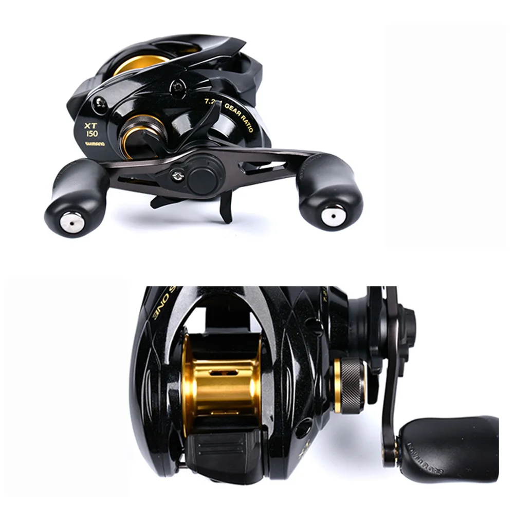 SHIMANO Бас ОДИН XT 5,0 г Baitcasting катушка 7,2 кг Мощность 210: 1 4+ 1BB SVS тормоза технология S A-RB/A-RB подшипник рыболовные катушки