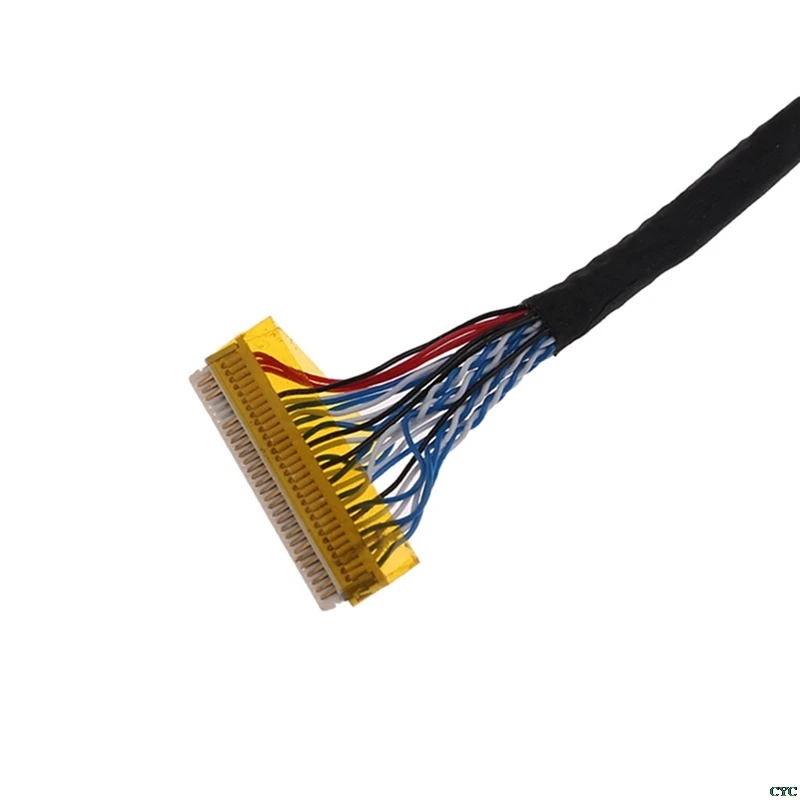 8 бит LVDS кабель FIX-30 Pin 2ch для 17-26 дюймов ЖК/светодиодный контроллер панели 25 см