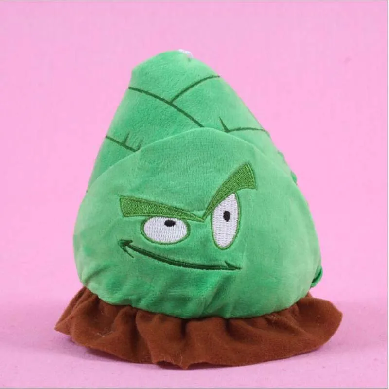 

Free Shipping 17cm High quality PP Cotton Plants vs Zombies In Bamboo Shoot , Lovely Plush Toys For Children