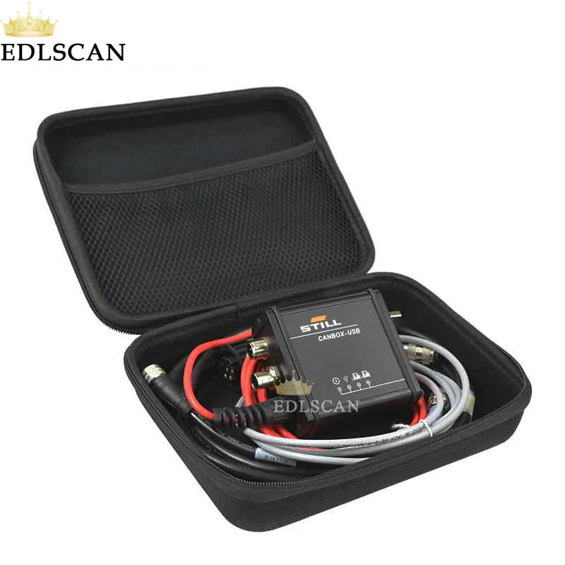 EDLSCAN вилочный погрузчик диагностический инструмент дизельный анализатор работы двигателя для Still CANBOX 50983605400 интерфейс с по Still steds ноутбук