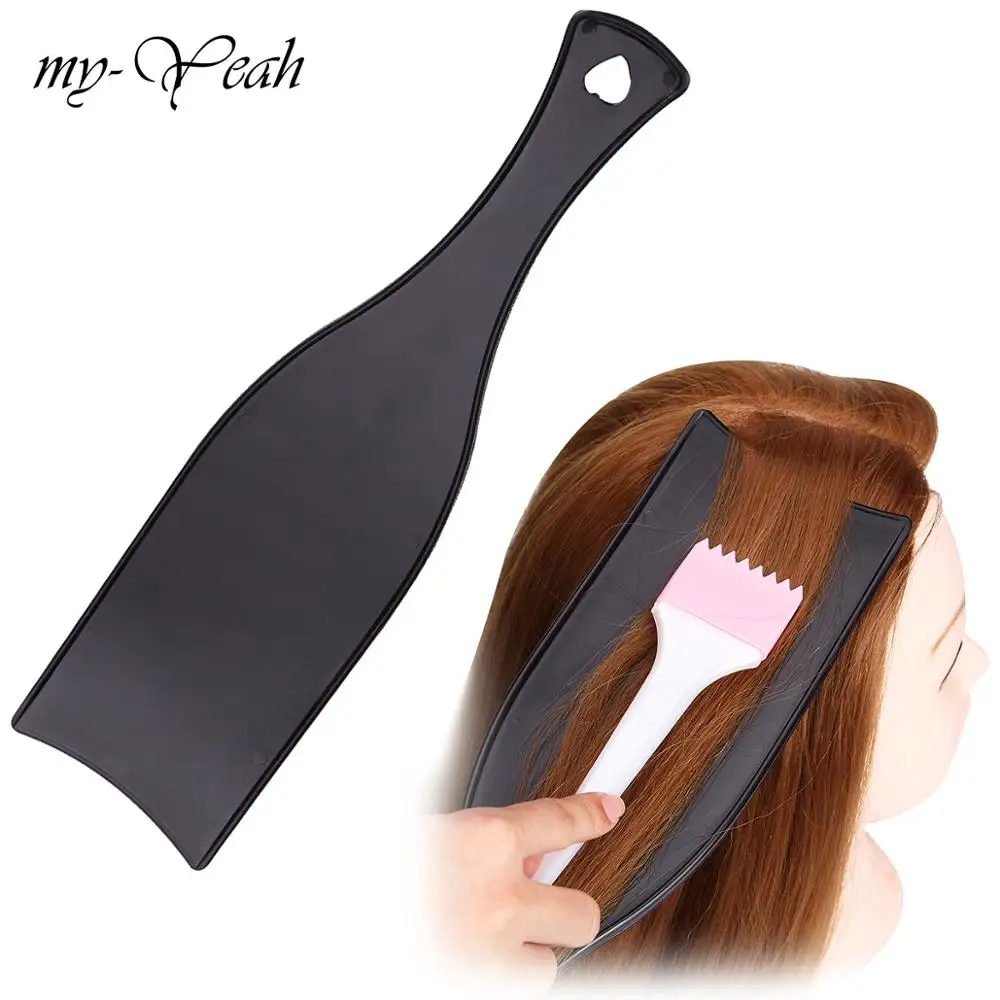 

Pro Salon Hairdressing Applicator Brush DIY Hair Coloring Tint Dyeing Board for Barber Dispensing Pro Salon Tools