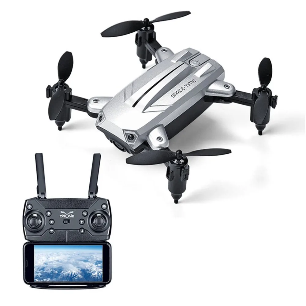 Wi fi квадрокоптер Drone KY301 стильный образ пульт дистанционного управления Дрон 0.3MP HD