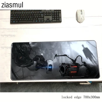 

portal 2 padmouse 700x300x2mm gaming mousepad game Mass pattern mouse pad gamer computer desk Popular mat notbook mousemat pc