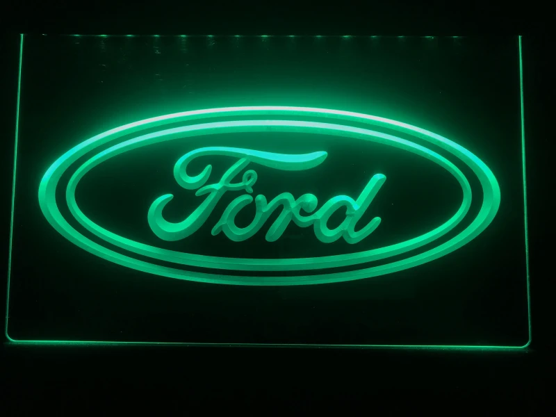 D007 Ford светодиодный ная неоновая вывеска|Таблички и знаки| |