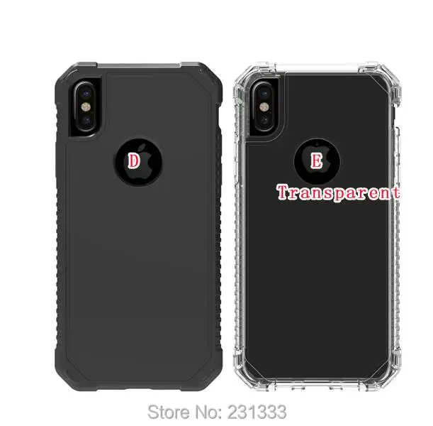 C-ku для Iphone X IphoneX Ударопрочный Мягкий чехол из ТПУ прозрачный резиновый задней