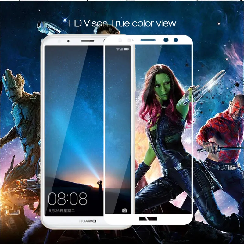 

For Huawei Nova 2i 5.9'' Screen Protector Film Full Cover Tempered Glass For Huawei Nova 2i RNE-L21 Protective Glass Front Film