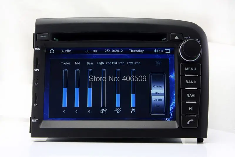 2-Din в приборной панели автомобиля dvd-плеер для Volvo S80 1998-2006 с gps навигационной радио Bluetooth/USB/SD/AUX стерео Авто Аудио