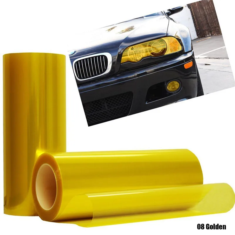 Promoção! Película adesiva para farol de carro, 30x60cm, luz traseira, fumaça, vinil, folha de filme, estilo, para todos os carros 9