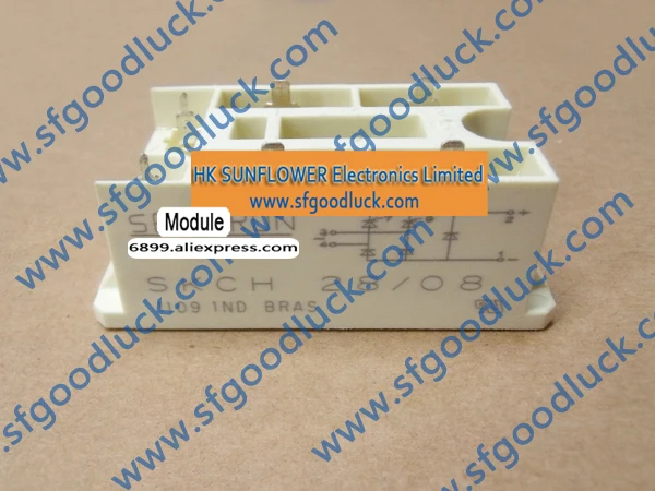 SKCH28/08 Controllable Bridge Rectifier 800V 28A Case G25 mass:66g