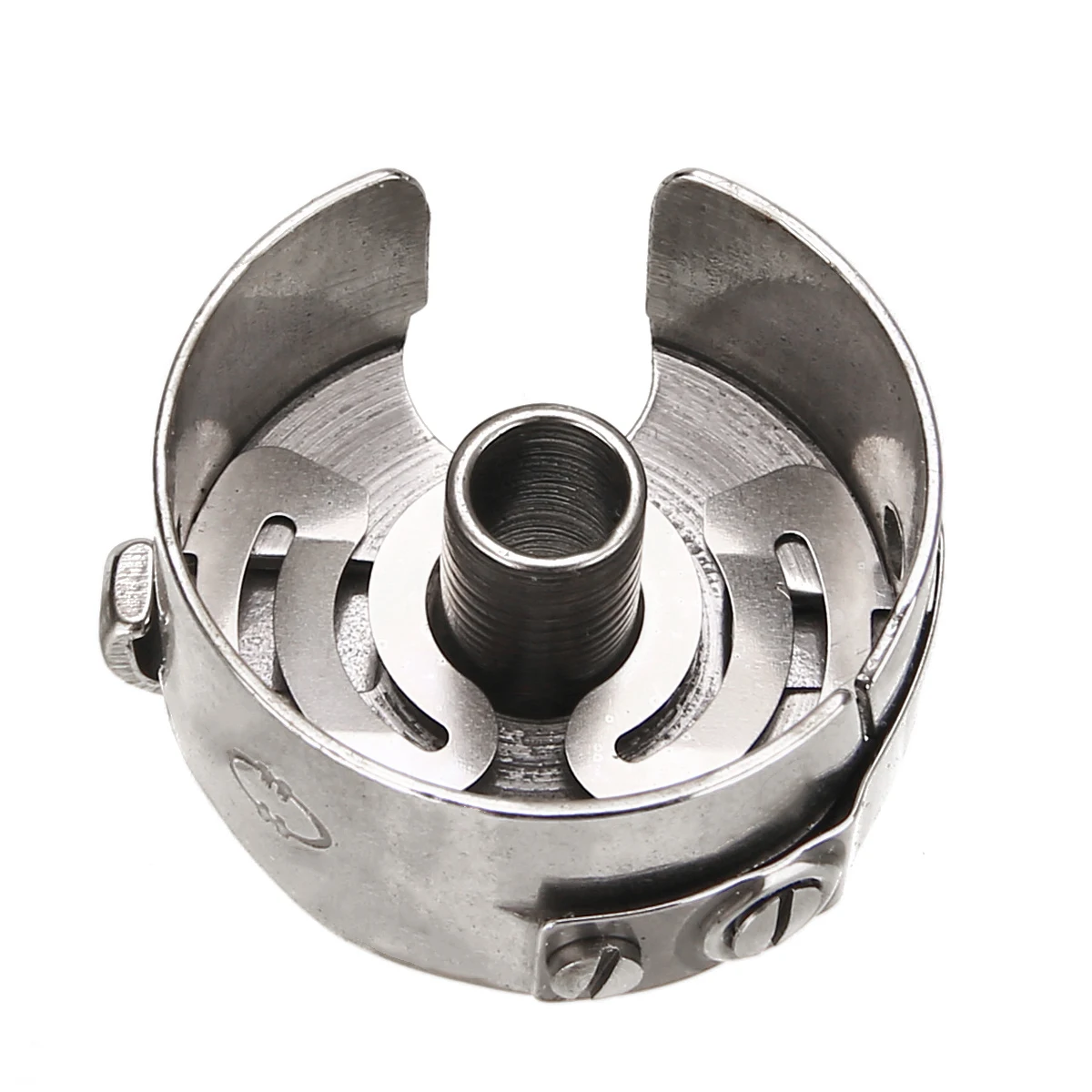 1pc Metal Bobbin Case Silver Durable Sewing Machine Parts for Pfaff 260