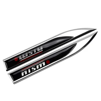 

Metal Fender Accessories Car Emblem Rear Sticker Decal for Nissan X-Trail Sylphy Qashqai Nismo Almera Teana Maxima Sentra Xterra
