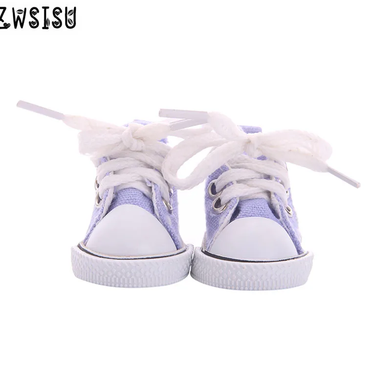 

The 2018 hot sell cute little shoes, suitable for 14.5inch American doll, as the best Christmas gift b832-b833