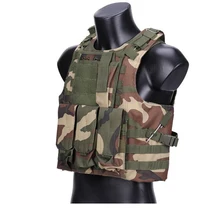 Тактические жилеты амфибия Военная Маскировочная защитный жилет Охота страйкбол Пейнтбол пластина Перевозчик CS открытый тактический жилет