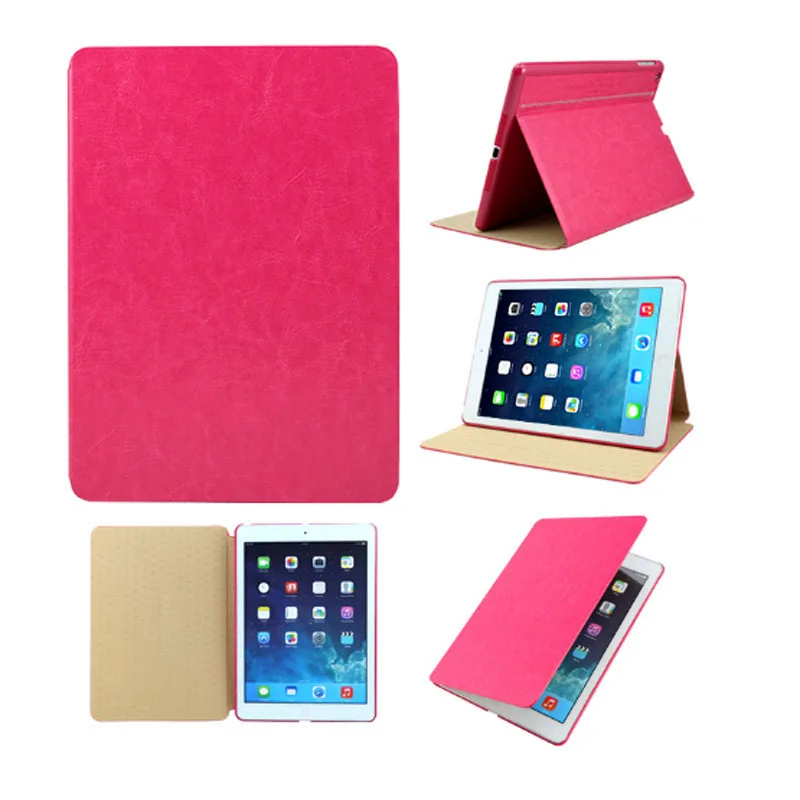 

For ipad 2018 2017 9.7 inch Case Ultra thin PU Flip Cover Drop Resistance Smart stand Leather Case For new ipad Air 1 Air 2