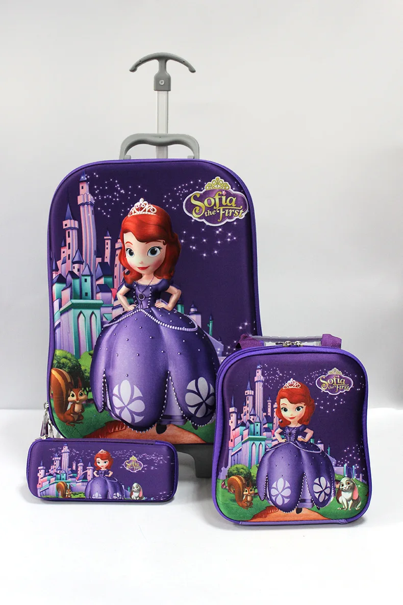 sofia the first backpack and lunchbox