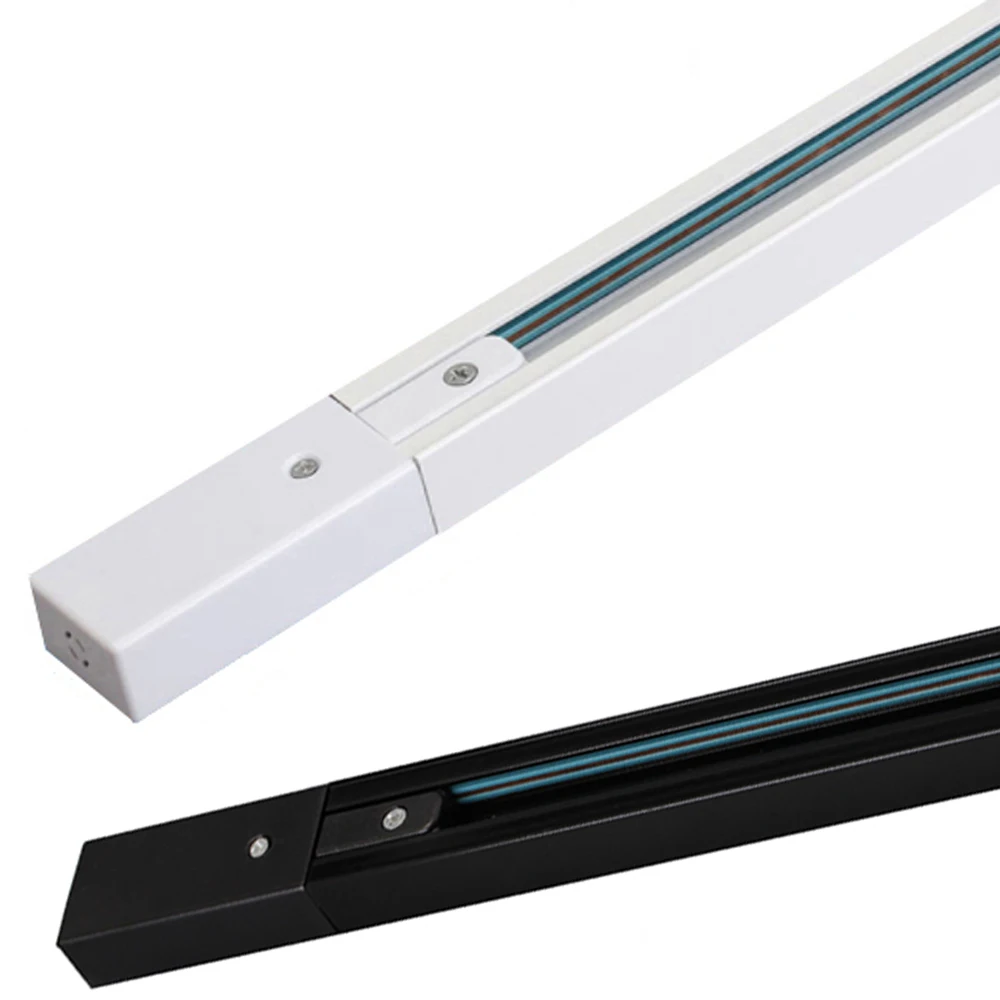 ECOG 2 Wires Rail Track Lighting Fixture For LED Track Light Lighting