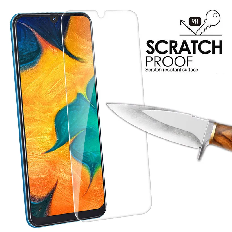 Закаленное стекло для Samsung Galaxy A50 A30 A60 A40 A90 A80 A10 S10e A70 защита переднего экрана M10 M30 M20