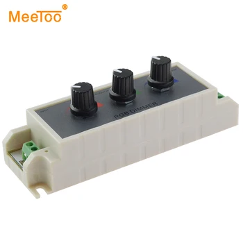 

3A RGB Dimmer Controller DC12-24V 3 Channel RGB Led dimmer For Flexible Strip RGB Tape 3528 5050 5630 Light