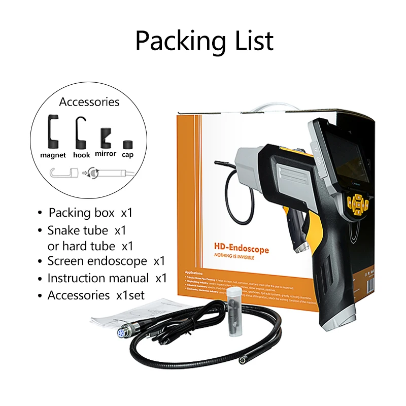 Antscope 4.3 inch 8mm Industrial Endoscope 1080P Inspection Camera for Auto Repair Tool IP67 Waterproof Snake Tube Borescopes 30 Antscope 4.3 inch 8mm Industrial Endoscope 1080P Inspection Camera for Auto Repair Tool IP67 Waterproof Snake Tube Borescopes 30