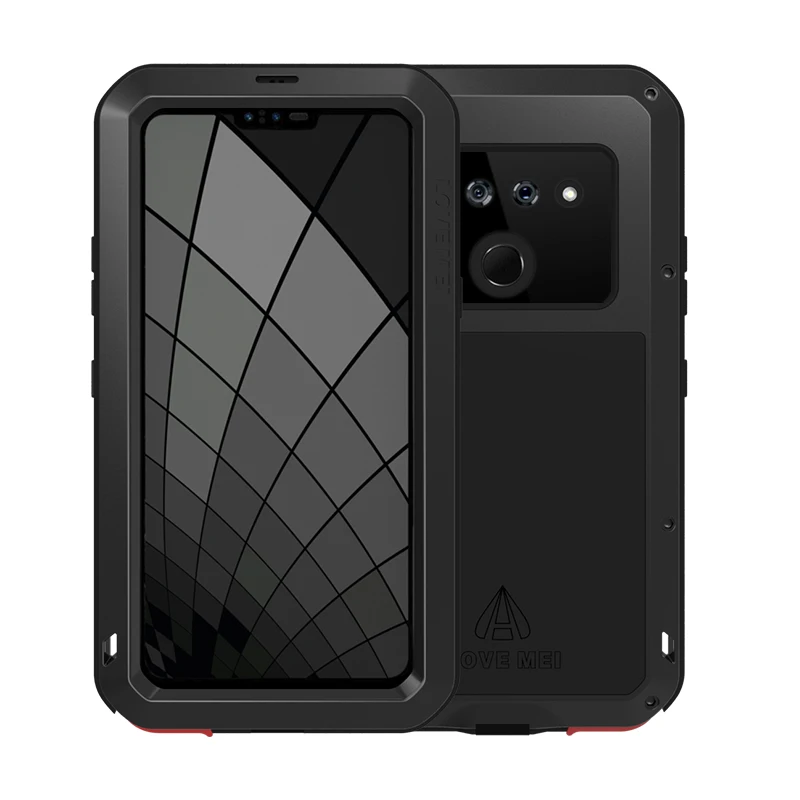 Для LG G8S ThinQ Case LGG8 ударопрочный водостойкий металлический бронированный чехол для