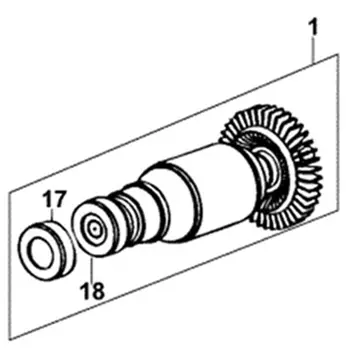 

Armature 654598-00 220V-240V Rotor For Dewalt D21101
