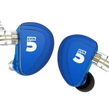 2019 CCA A10 5BA Driver Units in Ear Oortelefoon Balanced Armature Rond Ear Oortelefoon Headset Oordopjes Hoofdtelefoon AS16 CCA C10 c16(China)
