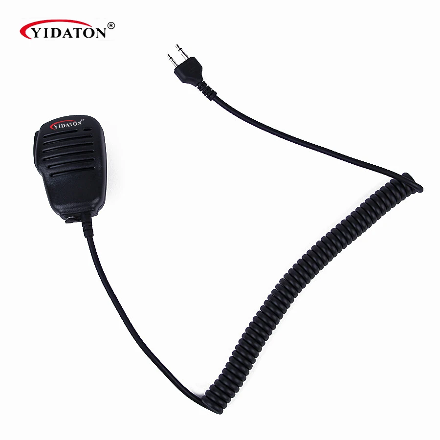 Pro Handheld Speaker Mic Microphone PTT for Two Way Radio Walkie Talkie IC A2 IC V80 IC V85 IC