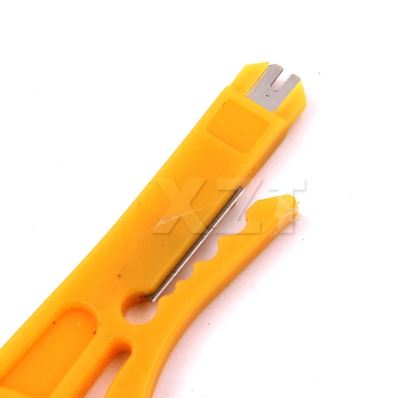 

1pcs Yellow Mini Strippers Network Cable Plier 9cm UTP STP Cable Cutter Telephone Wire Stripper RJ45 tool