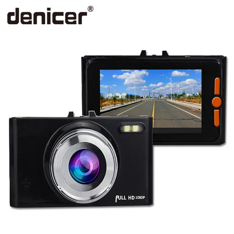 Denicer Dash камера Full HD 1080P в авто автомобиль видео запись видеорегистратор g сенсор
