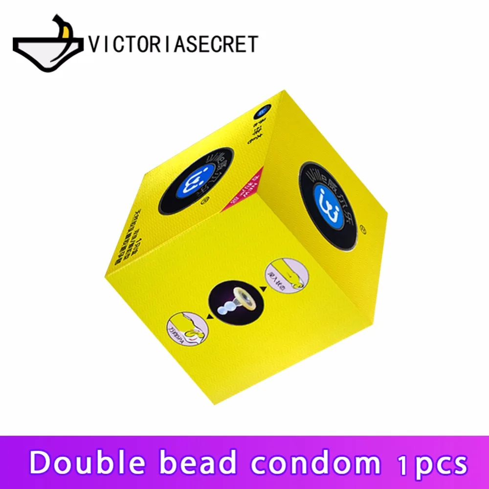 Double Ball Condom Penis Sleeve Cock Ring Erotic Sex Toys For Men Condoms Personage Penis Enlargement Dick Ring Adult Game Dildo