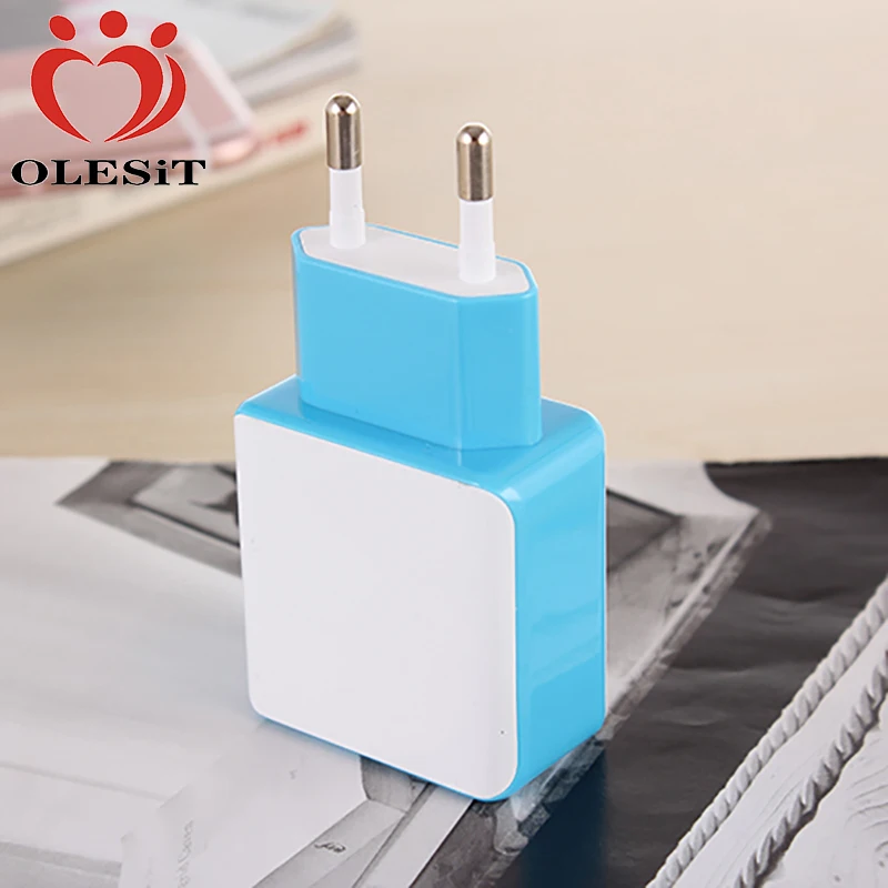 

OLESiT UNS-613 Dual USB 2.3A Smart Travel Charger Fast Charger Adapter For iPhone Samsung Huawei Xiaomi Sony Nokia Oneplus Etc.