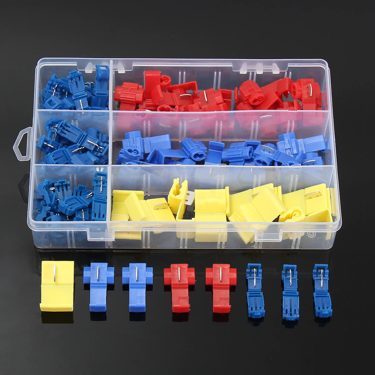 Haobase 100 Piece Quick Splice Connector Assortment