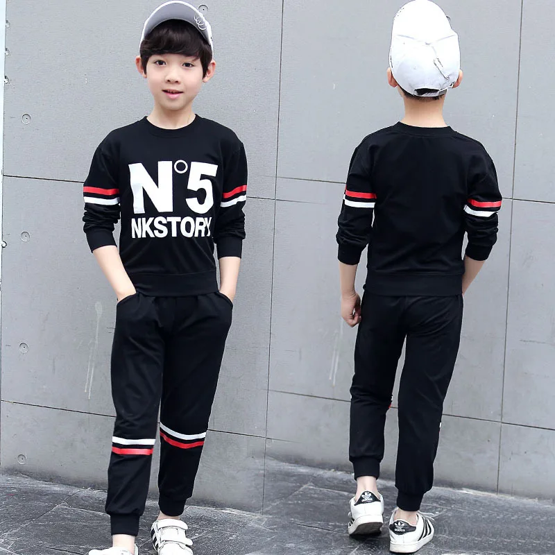 

Spring 2017 new models of high-end children's leisure section piece fitted children's letters