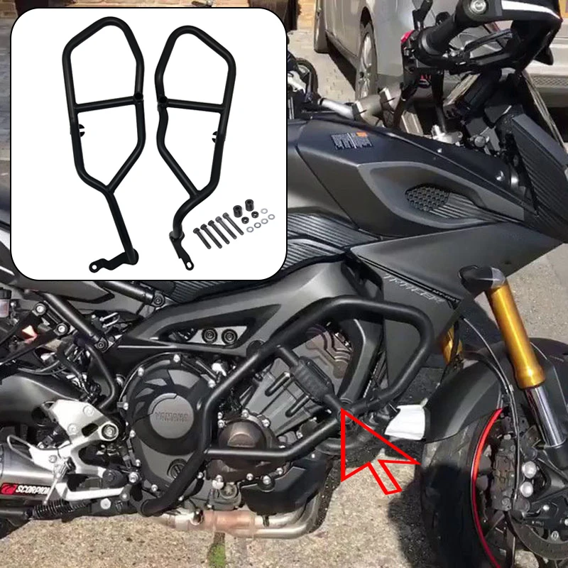 

2015-2016 MT-09 Tracer FJ-09 tracer Engine Guard Crash Bar Protector for Yamaha MT-09 Tracer FJ-09 FJ 09 FJ09 MT09 TRACER