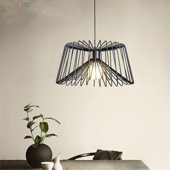 

Industrial Vintage Restaurant Pendant Lights Modern Living Room Coffee Shop Lamps Iron Wire Spider Pendant Lamps Decor Fixtures