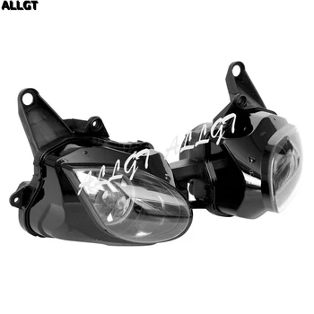 

ALLGT Front Head Light Headlamp Assembly For Kawasaki Ninja ZX6R 2007 2008