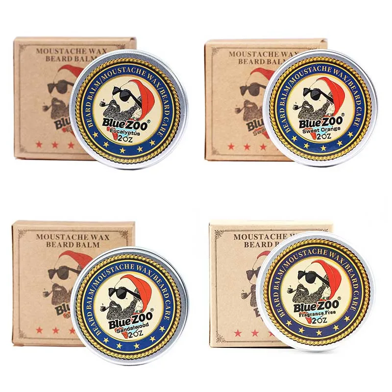 Blue ZOO Men Organic Beard Oil Balm Moustache Wax Styling Beeswax Moisturizing Smoothing Gentlemen Beard Care Natural Beard Balm Blue ZOO Men Organic Beard Oil Balm Moustache Wax Styling Beeswax Moisturizing Smoothing Gentlemen Beard Care Natural Beard Balm