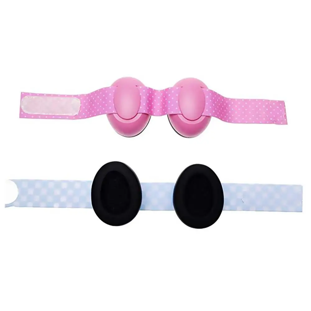 تخفيض الضوضاء سماعات ل الوليد الطفل عازلة للصوت Earmuff سماعة مع شريط مرن للأطفال الرضع
