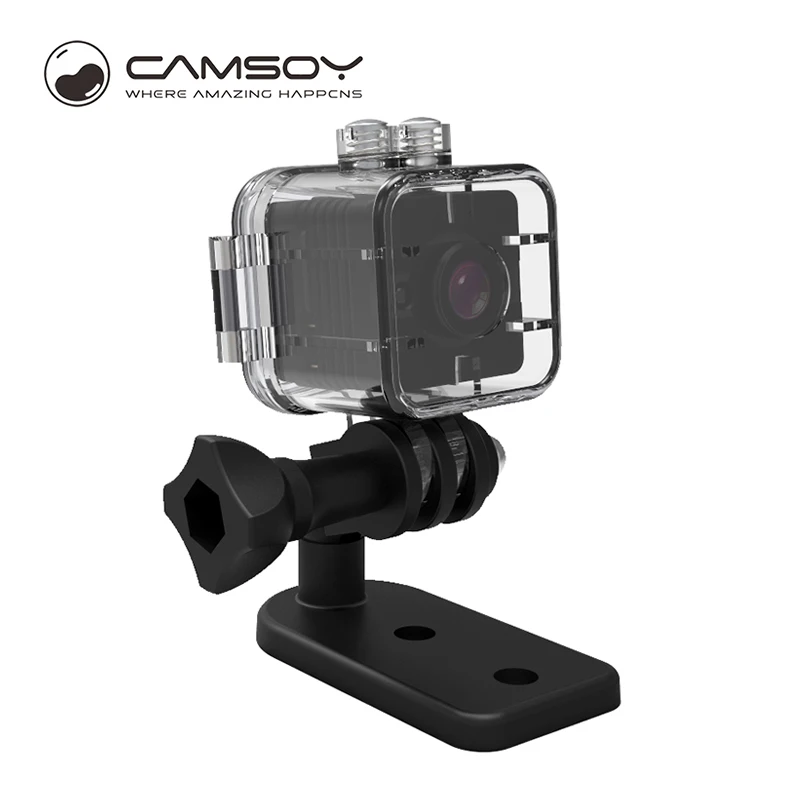 Camsoy sq12 Водонепроницаемый DV Камера HD 1080 P Спорт ИК Ночное видение видеорегистратор