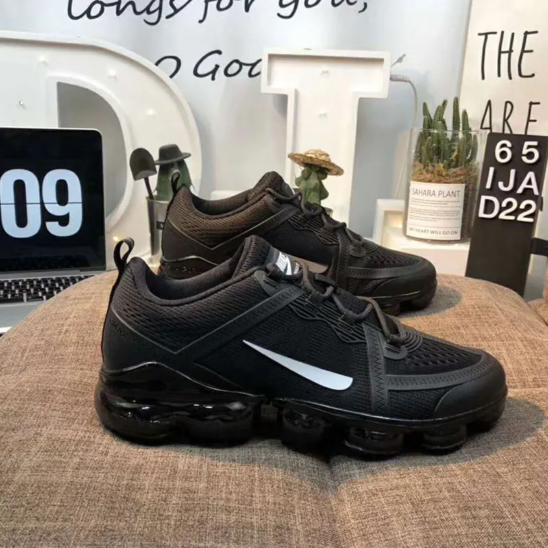 

2019 Original LOGO NEW Max 2019 Air Vapormax Zoom Men's Women Running Shoes Sports Sneakers Outdoor Athletic Running Shoes 36-45