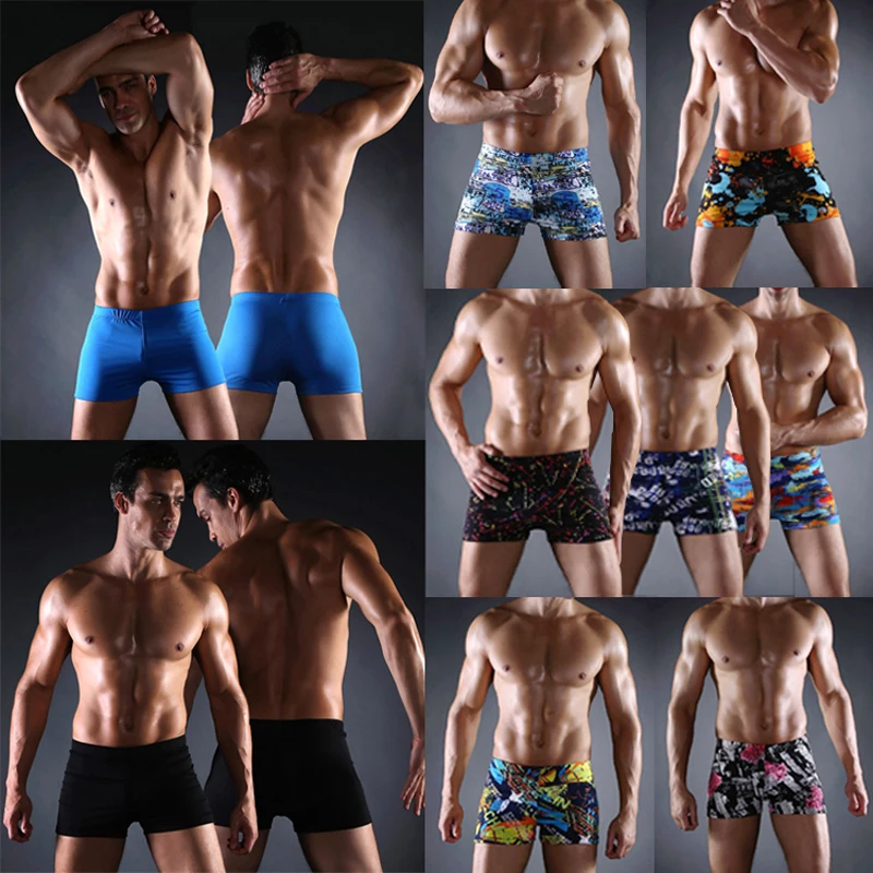 

2018 Collection Solid Colors and Prints Elastic Band With Adjustable Ties Fully Front Lined Men's Beach Trunk L.XL.XXL.XXXL
