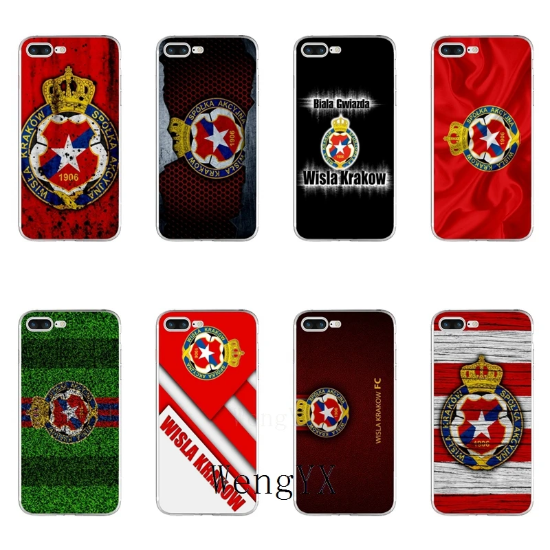 

football team Wisla Krakow Slim silicone Soft phone case For Sony xperia XA Z Z1 Z2 Z3 Z4 Z5 Premium Compact M2 M4 M5 E3 T3
