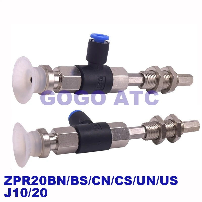 

SMC vacuum Sucker robot accessories ZPR20BN/BS/UN/USJ10/20-04/06 pneumatic components suction cup zap Horizontal mouth takeover
