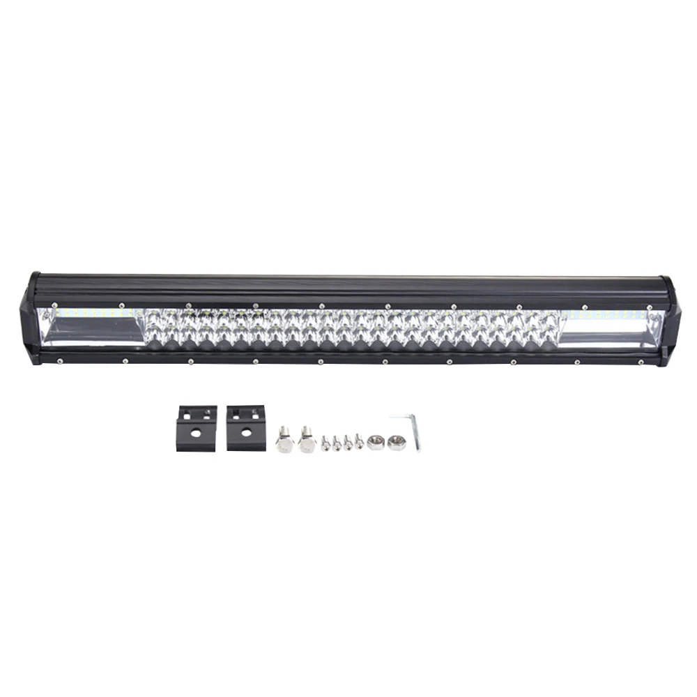 

22 Inch 648W LED Car Work Light Bar Flood Spot Combo Driving Lamp Car Truck Off-road Headlight