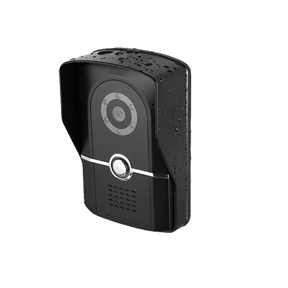 

7 inch Visual Camera Doorbell High Definition Touch Screen Home Smart Wireless WIFI Doorbell Low Power Consumption Waterproof