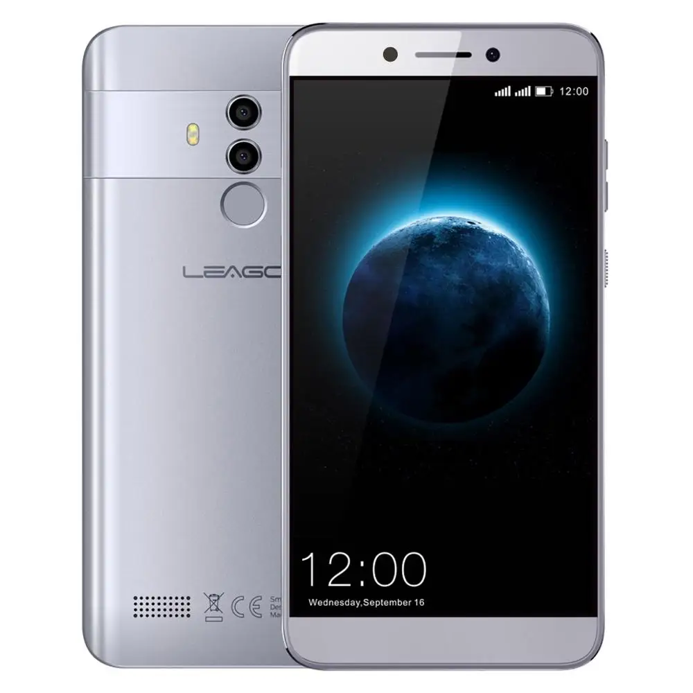 Leagoo T8S 4 ГБ 32 ГБ Android 8,1 5,5 ''FHD 13 МП смартфон отпечаток лица ID 3080 мАч 4G Dual SIM сотовый телефон - Цвет: Gray