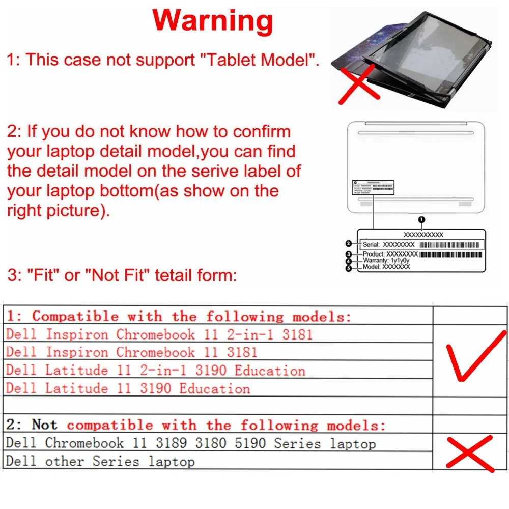 Чехол Alapmk чехол сумка для ноутбука 11 6 дюйма Dell Chromebook 5190 / Latitude 2 в 1 3190 3189 Education