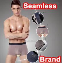 2pcs/box High quality mens boxers underwear brand comfortable panties breathable seamless sexy underwear big men boxer