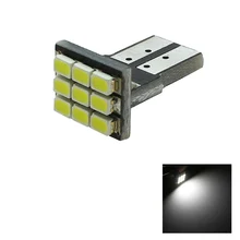 10 шт. T10 светодиодный 9 SMD 1206 S 194 168 W5W белый светильник s